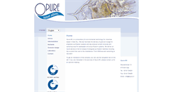 Desktop Screenshot of opure.nl