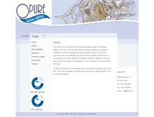 Tablet Screenshot of opure.nl